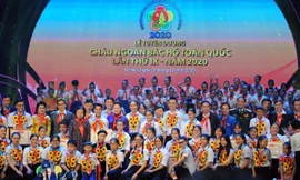Toàn cảnh tuyên dương Cháu ngoan Bác Hồ toàn quốc lần thứ IX năm 2020