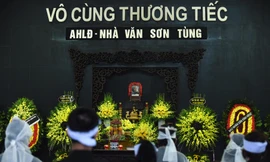 Tiễn biệt nhà văn Sơn Tùng về đất Mẹ