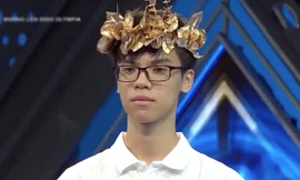 Nam sinh xứ Thanh giành vòng nguyệt quế Olympia