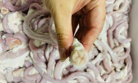 Lòng xe điếu bán chợ online chỉ 25.000 - 40.000 đồng/kg, thịt nhập giá rẻ đổ bộ
