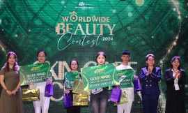 Ba sinh viên xuất sắc đoạt giải vàng cuộc thi làm đẹp tiêu chuẩn quốc tế