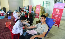 Đông đảo người dân Ninh Bình lan tỏa tinh thần hiến máu từ Chủ nhật Đỏ lần thứ XV