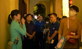 Buổi sinh hoạt đặc biệt với hành trình khám phá đêm Hoàng thành Thăng Long - Hà Nội