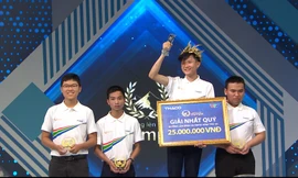 Vũ Quốc Anh giành chiến thắng trận thi Quý 2. Ảnh: FBCT