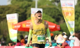 Dâng trào cảm xúc cán đích đường đua 'Giấc mơ đại ngàn'