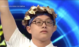 Nam sinh Hải Phòng soán ngôi đầu ở câu hỏi cuối, ẵm vòng nguyệt quế Olympia