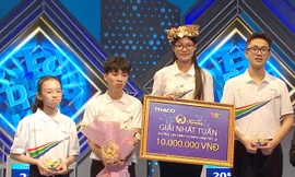 Nữ sinh Nhân văn giành vòng nguyệt quế Đường lên đỉnh Olympia 24