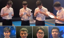 Thứ tự thi của 4 thí sinh trong trận chung kết Đường lên đỉnh Olympia 23