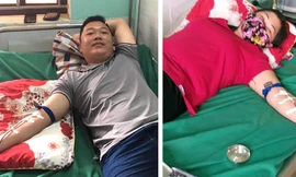 Thành viên CLB ngân hàng máu sống giúp thai phụ qua cơn nguy kịch