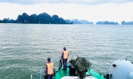 Vùng 1 Hải quân tìm thấy một thi thể trên vùng biển Quảng Ninh