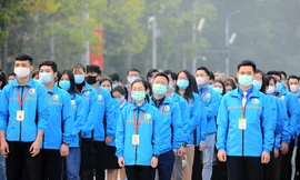 Các đại biểu Đại hội Tài năng trẻ Việt Nam lần thứ III năm 2020. Ảnh: Xuân Tùng