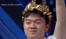 Nam sinh Hải Phòng đưa đáp án khiến khán giả ngỡ ngàng, giành vòng nguyệt quế Đường lên đỉnh Olympia