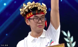 Trần Đức Trung là thí sinh đầu tiên Olympia đạt điểm tuyệt đối phần thi Tăng tốc