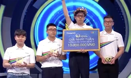Nam sinh TPHCM giành vòng nguyệt quế Olympia sau màn thi gay cấn