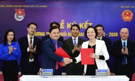 Trung ương Đoàn và Bộ Nội vụ ký kết phối hợp giai đoạn 2022 - 2026