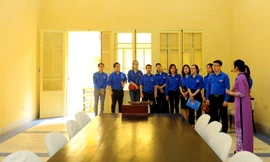 Tuổi trẻ T.Ư Đoàn thăm nơi Chủ tịch Hồ Chí Minh viết Tuyên ngôn Độc lập