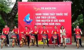 Ra quân Hành trình Thầy thuốc trẻ làm theo lời Bác, tình nguyện vì cộng đồng 2024