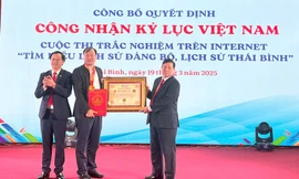 Tuổi trẻ Thái Bình xác lập kỷ lục Việt Nam 