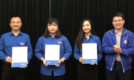 Đoàn cơ quan T.Ư Đoàn triển khai quyết định sáp nhập Chi đoàn Báo Sinh viên Việt Nam vào Đoàn cơ sở Báo Tiền Phong. Ảnh: Xuân Tùng