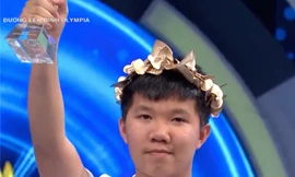 Nam sinh giữ kỷ lục tổng điểm đưa cầu truyền hình trực tiếp Chung kết năm Olympia 23 về Thanh Hóa 