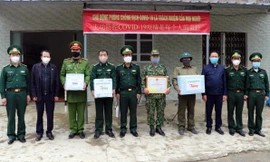 Biểu dương Bộ đội Biên phòng Hà Giang trong chống dịch COVID-19