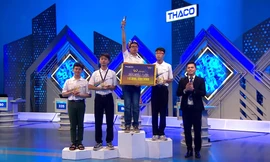 Nam sinh Thái Nguyên tạo mốc điểm thách thức các tay đua Đường lên đỉnh Olympia 25 