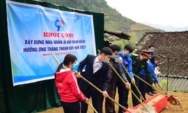 Khởi công Nhà 100 đồng, Nhà Nhân ái tặng thanh niên vùng cao có hoàn cảnh khó khăn
