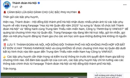 Thành Đoàn Hà Nội cảnh báo lừa đảo về học kỳ hè quân đội 2025