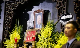 Lễ tang đồng chí Vũ Mão theo nghi thức cấp cao