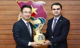 Bí thư Trung ương Đoàn tiếp đoàn đại biểu Đảng Azerbaijan Mới