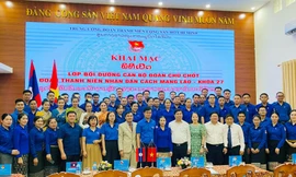 Khai mạc lớp bồi dưỡng cán bộ chủ chốt Đoàn Thanh niên Lào khóa 27 tại Hà Nội