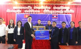 Đoàn công tác T.Ư Hội LHTN Việt Nam thăm và làm việc với Tỉnh Đoàn Phongsaly