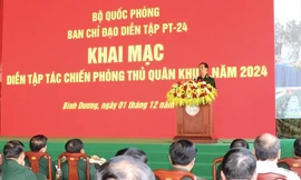 Truy tặng Huy hiệu Tuổi trẻ dũng cảm 12 cá nhân hy sinh trong diễn tập tác chiến phòng thủ 