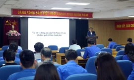 Thông tin về vai trò và đóng góp của Việt Nam tại các tổ chức quốc tế liên chính phủ cho cán bộ Đoàn 