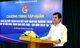 Đoàn đại biểu cấp cao Trung ương Đoàn TNCS Hồ Chí Minh thăm, làm việc tại Lào 