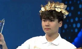 Nam sinh Thạch Thất về đích xuất sắc, ẵm vé thi quý I Đường lên đỉnh Olympia 24