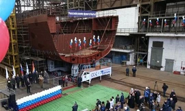 Nga đóng khinh hạm lớp Grigorovich thứ 5