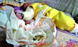 Tìm thấy năm mảnh sắt nhọn trong bỉm bé sơ sinh
