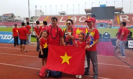 Lạch Tray thắp lửa nhiệt cuồng, cổ vũ Olympic Việt Nam xung trận