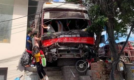 Vụ xe khách mất phanh đâm 5 người thương vong tại Bãi Cháy: Khởi tố tài xế