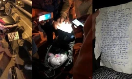 Mẹ ôm con 1 tuổi nghi nhảy xuống sông tự tử