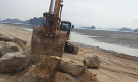 Dự án BĐS 'hot' nhất Vân Đồn bị phạt vì lấn chiếm trái phép vịnh Bái Tử Long