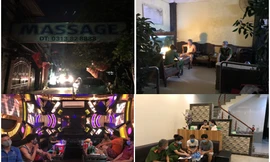 Hàng loạt quán karaoke, massage ở Hải Phòng náo nhiệt giữa mùa dịch COVID -19