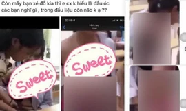 Nữ sinh Quảng Ninh bị bạn lột đồ, quay clip ngay tại lớp học