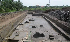 Thêm 37 cọc gỗ phát lộ được nhận định liên quan đến trận Bạch Đằng