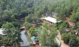 Các công trình vi phạm được tháo dỡ. Ảnh: H.D.