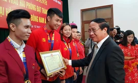 Hải Phòng 'mưa' tiền thưởng cho các VĐV đạt thành tích cao SEA Games 30