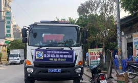 Quảng Ninh điều xe chở nước “giải cứu” nhà hàng, khách sạn