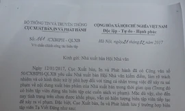 NXB yếu kém, Hội Nhà văn đứng ngoài cuộc?