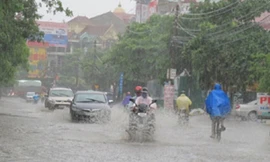 Hôm nay mưa to ở Đông bắc bộ